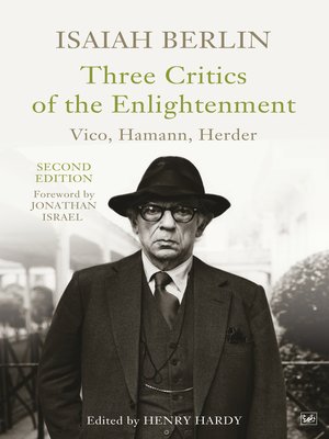 cover image of Three Critics of the Enlightenment